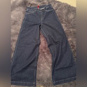 SPANX Dark Blue Denim Pants
